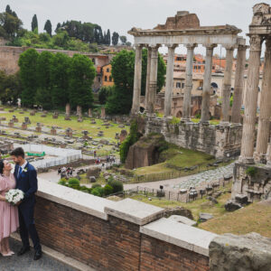 Sposi ai Fori Imperiali di Roma