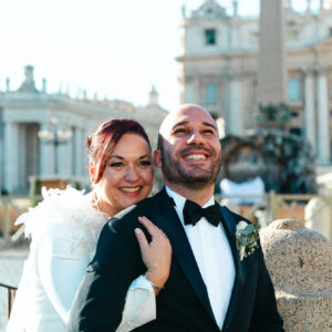 sposi nel centro di Roma