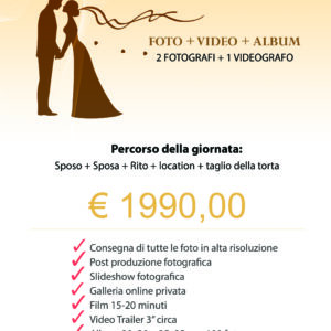 Fotonardo è un fotografo matrimonio Roma con prezzi bassi e convenienti